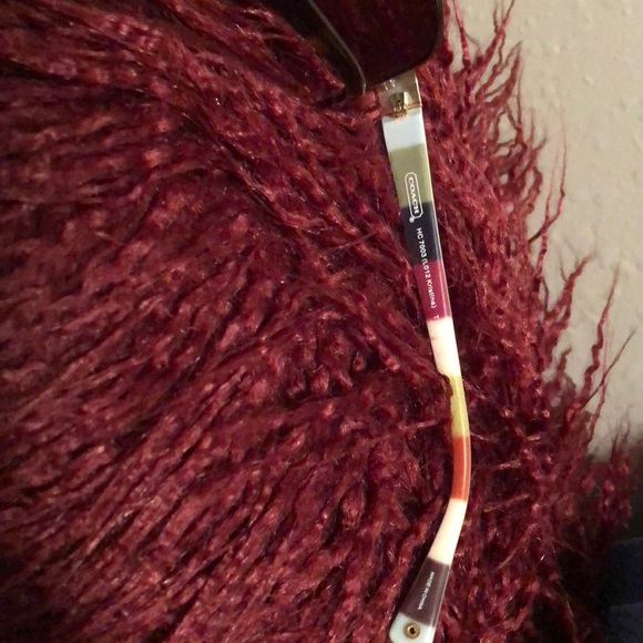 COACH aviators w/sunglass case & wipe - Picture 4 of 8